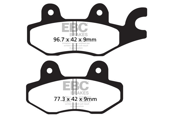 EBC BRAKE PAD HH SINT SCOOTER