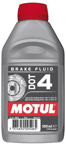 MOTUL DOT 4 BRAKE FLUIDS