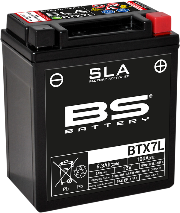 BS BATTERY BTX7L SLA GIXXER 250