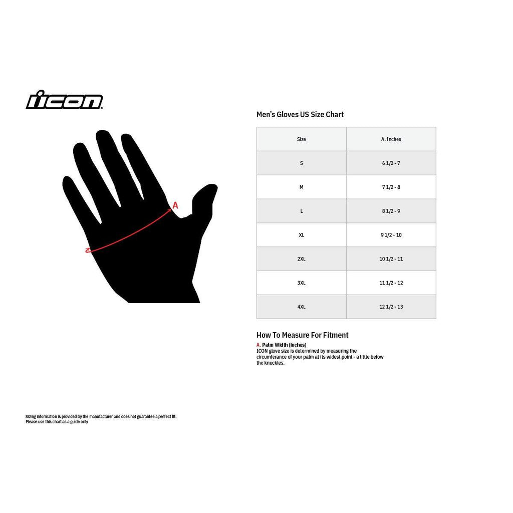 ICON GLOVE 29ER CE BLACK - Alhawee Motors