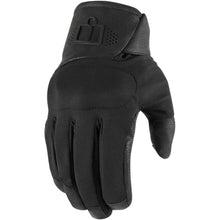 تحميل الصورة في معرض الصور ICON GLOVE TARMAC 2 BLACK - Alhawee Motors 