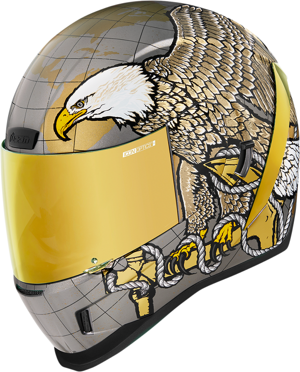 ICON HELMET AIRFORM SEMPER FI GOLD