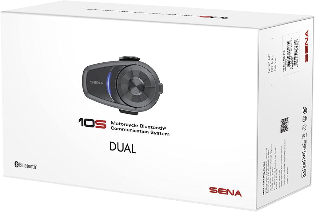 Sena 10S Motorcycle Bluetooth Headset Communication System