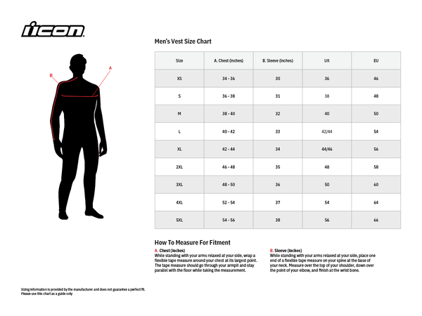 ICON VEST REG D3O STRPD