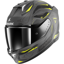 Load image into Gallery viewer, SHARK SKWAL i3 LINK HELMET MAT ANTHRACITE YELLOW BLACK