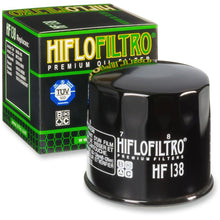Load image into Gallery viewer, HIFLOFILTRO HF138 OIL FILTER BLACK SUZUKI - Alhawee Motors