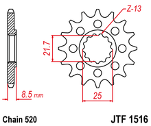 Load image into Gallery viewer, SPROCKET FRONT 15T 520